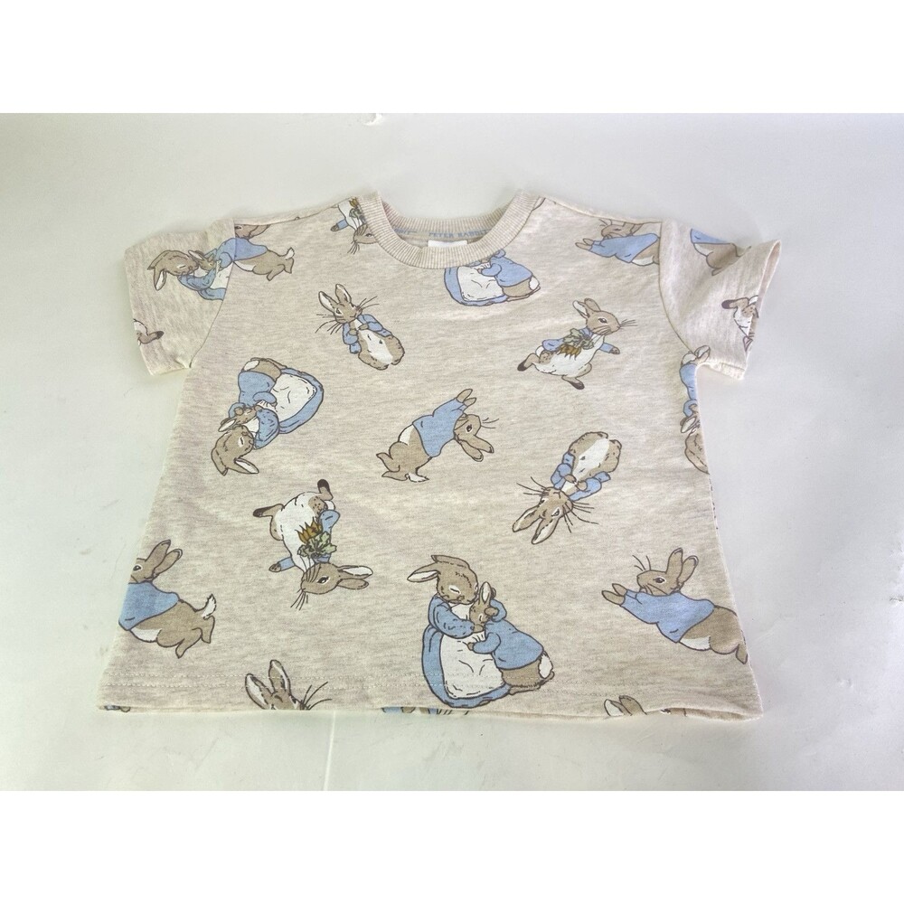 Peter Rabbit Bunny Toddler Girls 3T Top Shirt Short Sleeve Beatrix Potter